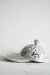 Porcelain Splatter Butter Dish