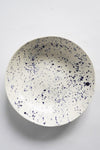 Porcelain Splatter Salad Serving Bowl