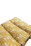 Rectangle Pet Bed Made With Liberty Fabric CAPEL MUSTARD