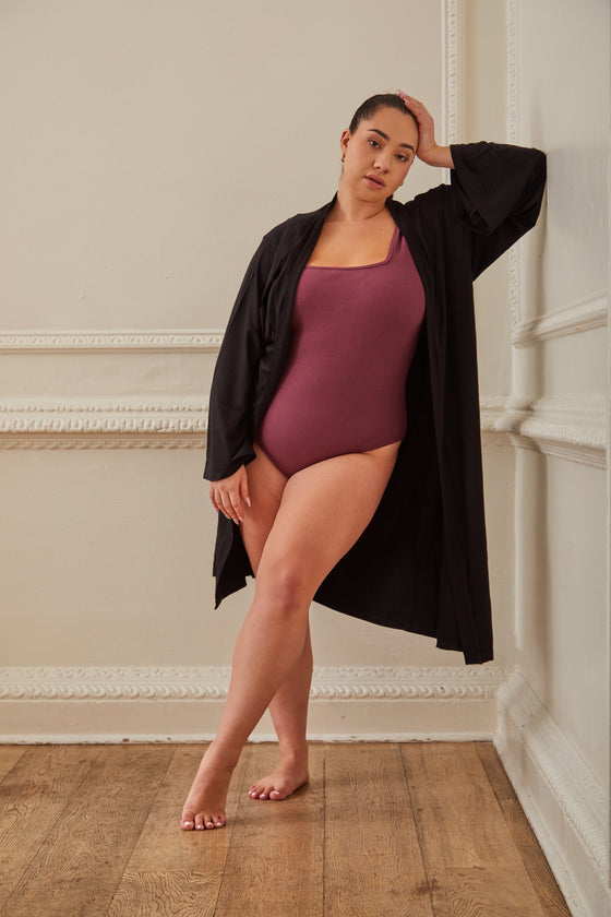 Lara Ribbed Organic Comfort Bodysuit