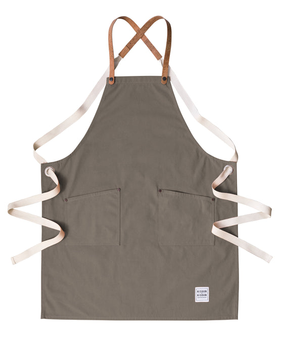 The Studio Apron - With Leather or Cork Straps