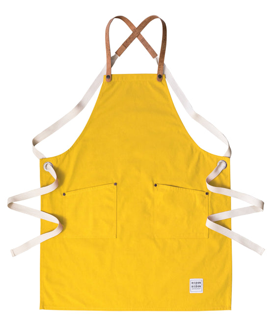 The Studio Apron - With Leather or Cork Straps