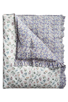  Reversible Ruffle Edge Heirloom Quilt Made With Liberty Fabric ANNIE & WILTSHIRE BUD