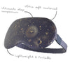 Blue Celestial Satin Sleep Mask