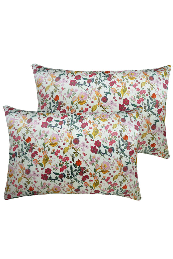 Silk Pillowcase Made With Liberty Fabric HEIDI