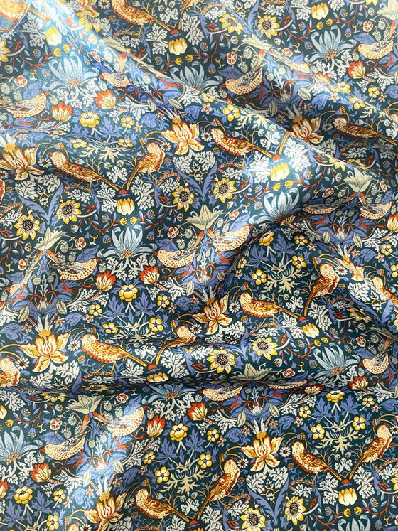 Silk Pillowcase Made With Liberty Fabric STRAWBERRY THIEF