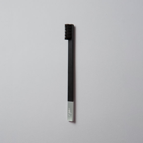 Black Silver Toothbrush