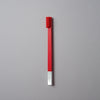 Carmine Red Silver Toothbrush