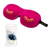 Wink Bright Pink Contoured 3D Blackout Sleep Mask
