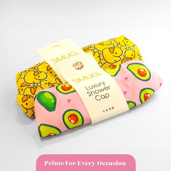 Luxury Shower Cap - Duck Print