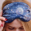 Blue Celestial Satin Sleep Mask
