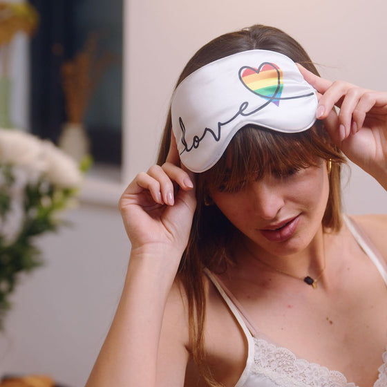 Pride Love Satin Sleep Mask