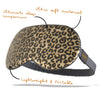 Animal Print Satin Sleep Mask