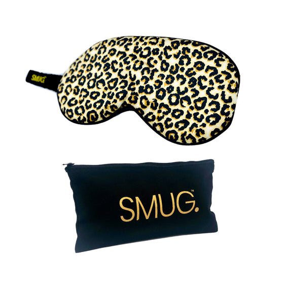 Animal Print Satin Sleep Mask