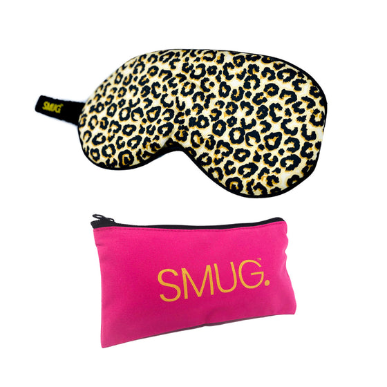 Animal Print Satin Sleep Mask