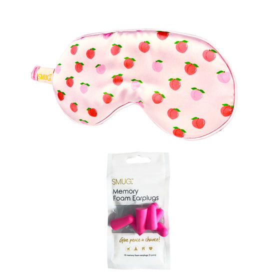 Peachy Satin Sleep Mask