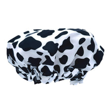  Luxury Shower Cap - Cow Print