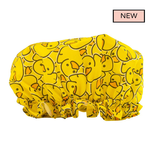 Luxury Shower Cap - Duck Print