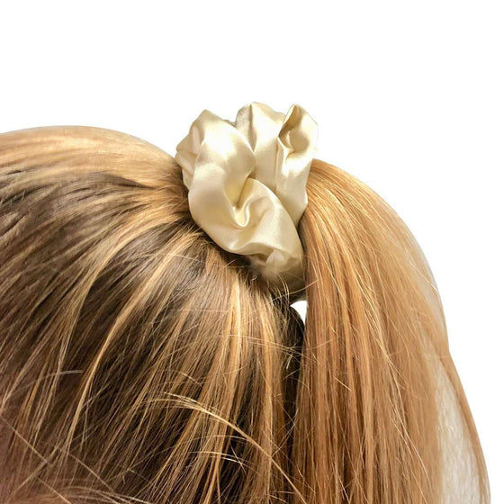 Hair Scrunchies Multipack Set - Black, Beige & Animal Print