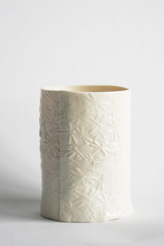 Textured Slab Vase