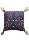 Tie Corner Cushion Made With Liberty Fabric LINEN GARDEN & ANNIE Coco & Wolf