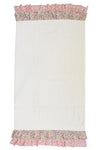 Ruffle Edge Towel Made With Liberty Fabric BETSY & MITSI VALERIA