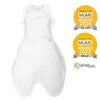 2.5 Tog Swaddle to Sleep Bag - Soft White