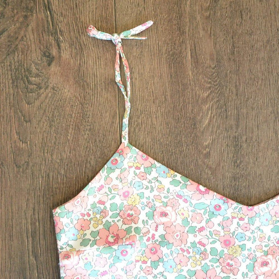 Women's Silk Camisole Top Made With Liberty Fabric BETSY