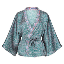  Women's Silk Kimono Jacket Made With Liberty Fabric WILLOW WOOD