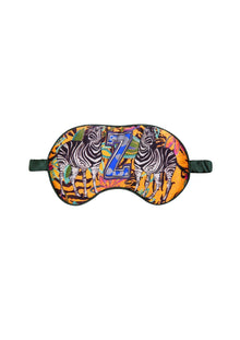  Silk Eye Mask / "Z for Zebra"